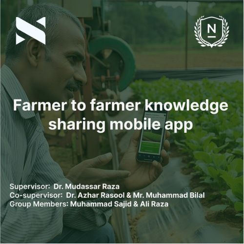 Farmer to Farmer Knowledge shairing mobile application